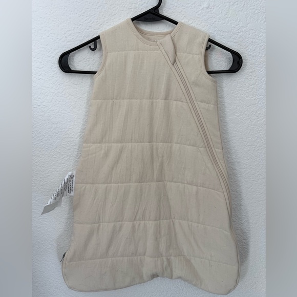 Burt's Bees Other - Burt's Bees Small Baby Cream Quilted Sleep Sack